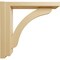 Ekena Millwork 2 1/2"W x 10 3/4"D x 10 1/4"H Reece Shelf Bracket, Alder BKT02X10X10REAL - alternate 2